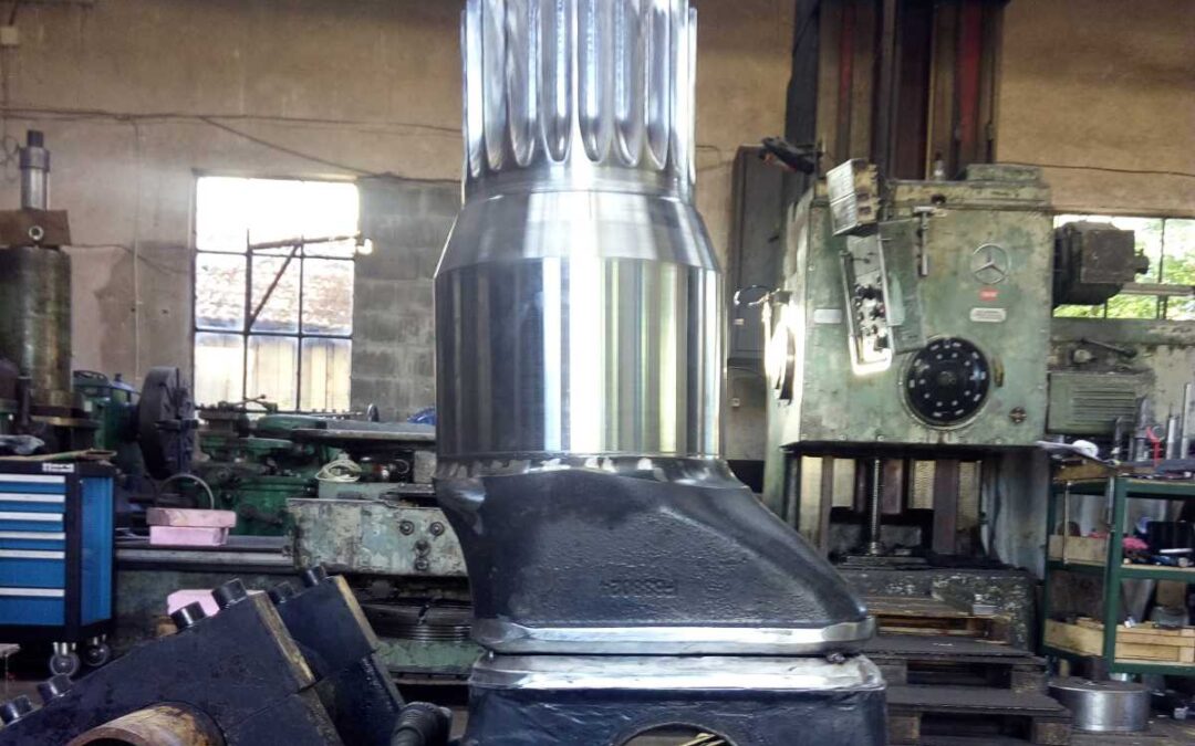 Replacement of teeth on HDS forestry cranes